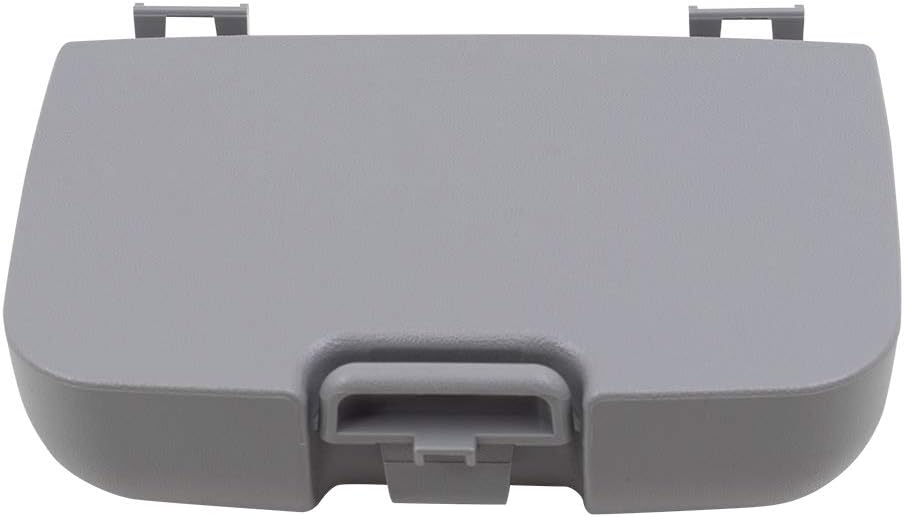 Brock Replacement Overhead Console Sunglasses Holder Box Gray Storage Bin Compatible with 2002-2007 F250 F350 F450 Super Duty Pickup Truck w/out Sunroof 2C3Z7811586BAB