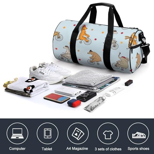 Duffel bag camping animaux pour sport et randonnée - 4