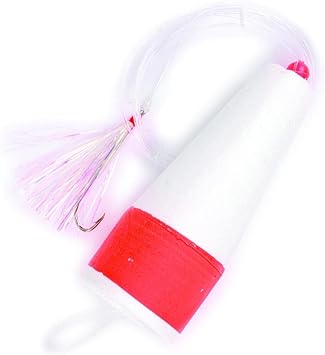 Eagle Claw L928 Lazer Sharp Snapper Popper Rig Wgt 4XLong, 6-Pound, Nickel