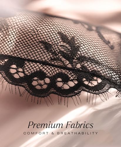 Image of Popilush Corset Tops for Women - Shapewear Lace Top Detachable Strap Bustier with Buckle Summer
