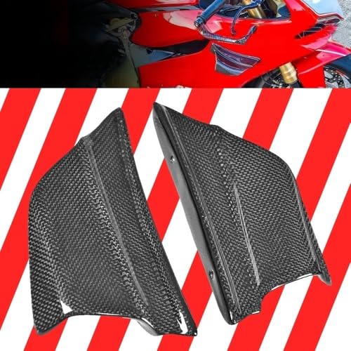 Ailette carbone Panigale kit protection carénage ailettes panneau moto