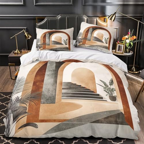 Parure de lit imprimé 3D anges microfbre king 220x240cm avec housse de couette - 2