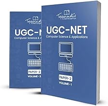 UGC-NET Paper 2 Computer Science & Application Study Material for National Eligibility Test Examination Set of 2 Books Latest Edition