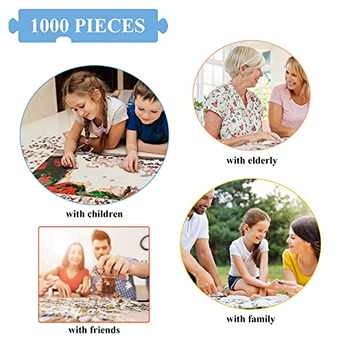 Erwachsene 1000 Teile für Puzzles,Puzzle 1000 Teile,Home Decoration Puzzle,Wilderness Tour (70 * 50cm) – Bild 5