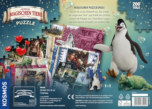 Kosmos 'école des animaux magiques : puzzle du film Romance 200 pièces - vue 3