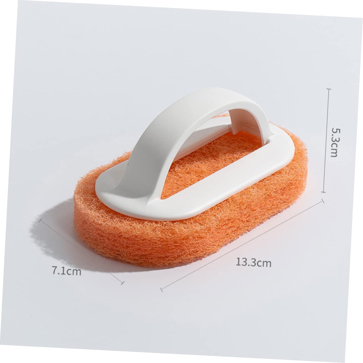 Veemoon Kitchen Accessory 4pcs Cleaning Brush Soft Pp Scrubbers for Bathtub Tile Dish Scrubber Sponge Suitable for Wet Dry Use