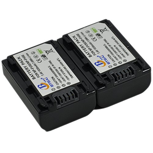 Batterie NP-FH50 kit de secours avec chargeur pour sauver vos anciennes vidéos