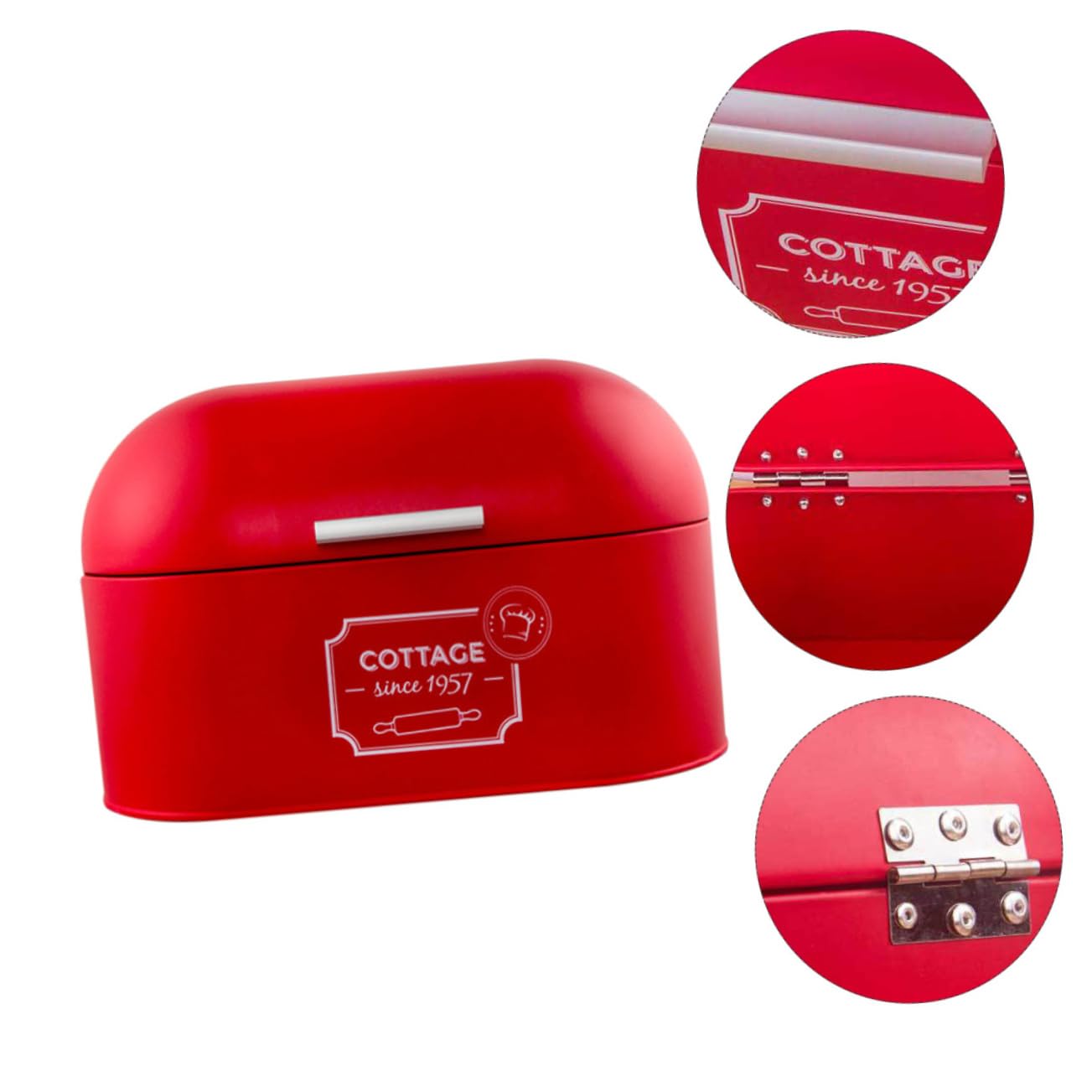 PRETYZOOM Caja De Pan Hogar Organizador De Cocina Recipiente Para Alimentos Contenedor Para Pan Caja Para Guardar La Cocina
