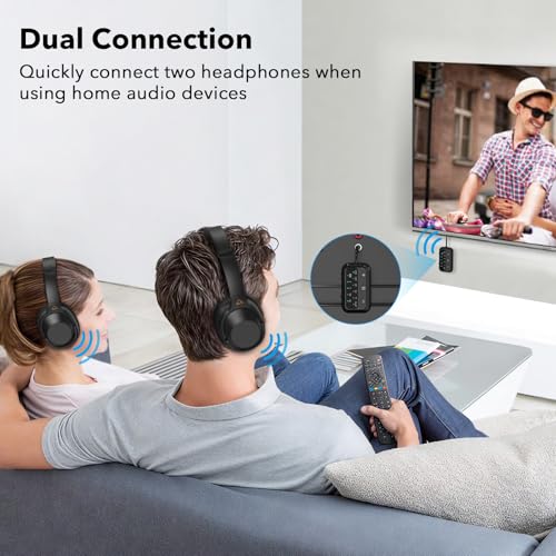 image for Lavales SafeFly Dot Bluetooth 5.3 Audio Transmitter Receiver for TV - 