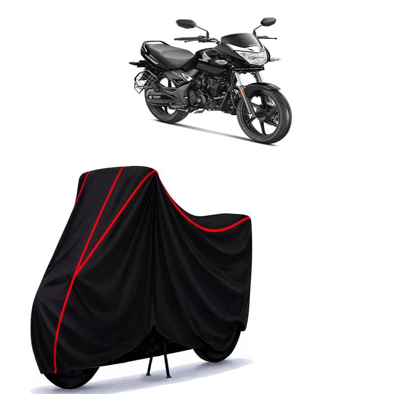 Image of Unicorn Standard Water Resistant Bike Cover for All Motorcycles & Rain | Heavy Duty Taffeta Fabric | UV Protection, Dustproof, Scratchproof | All Weather Two Wheeler Body Cover with Elastic Bottom
