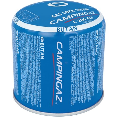 3 x 190g Campingaz C206 GLS Pierceable Cartridges - New With Gas Lock System