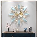 Horloge murale sans tic-tac : notre horloge murale utilise une trotteuse silencieuse, de haute qualité, mouvement silencieux, pas de tic-tac pendant l'utilisation. L'horloge murale offre un environnement de travail et de sommeil calme, parfait pour le salon, le bureau, la chambre d'enfant et d'autres espaces.