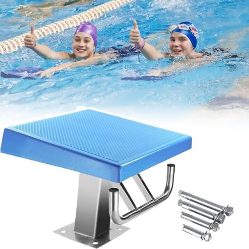 Plateforme de saut en acier inoxydable pour bassins et compétitions sportives