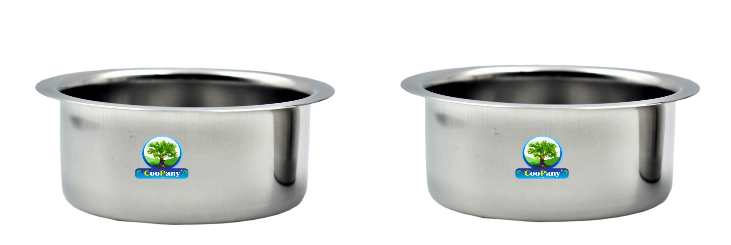 CooPany® Stainless Steel Traditional South Indian Dabara/Coffee Dabara (230 ml Capacity) Pack Of 2