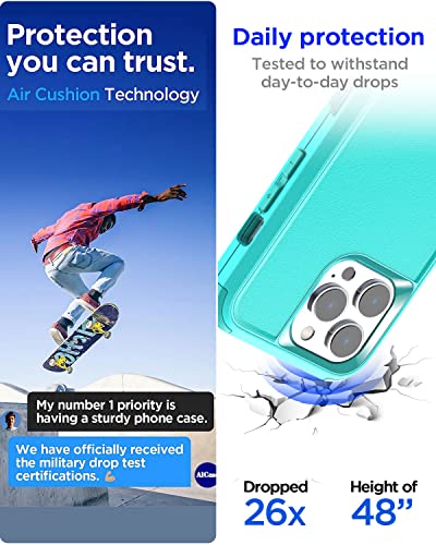 Aicase For Iphone 14 Pro Case(6.1")Case,Heavy Duty 3-Layer Rugged Pocket-Friendly Phone Cover,Durable Military Grade Protection Shockproof/Drop Proof/Dust-Proof Protective For Iphone 14 Pro Case 6.1" #TOP4