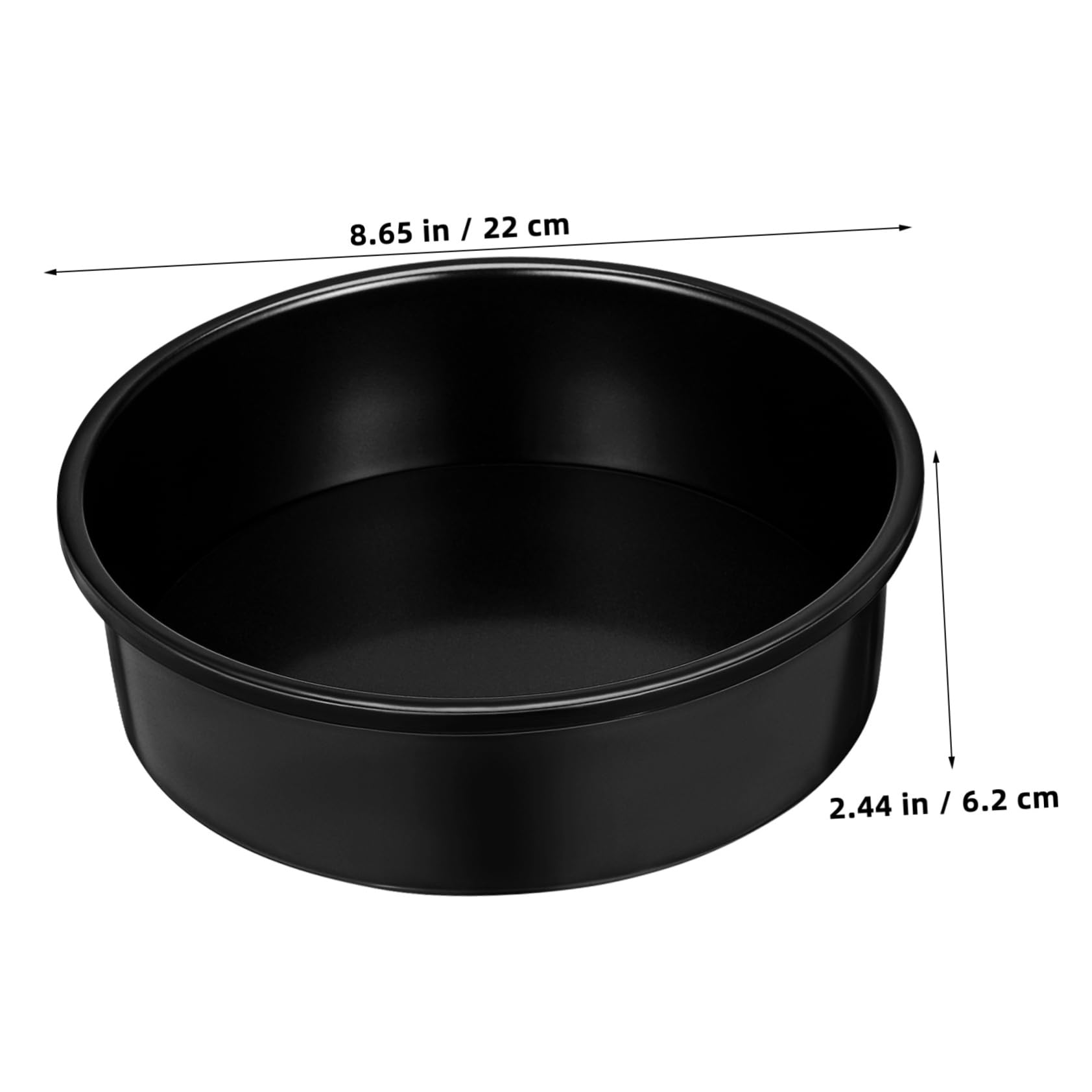 SOLUSTRE 3 Piezas Moldes Redondos para Tartas de Horno Antiadherente para Repostería y Profesional