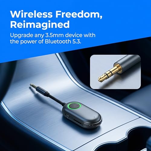 Bluetooth Transmitter Receiver for 2 Wireless Headphones or BT Devices - image 2