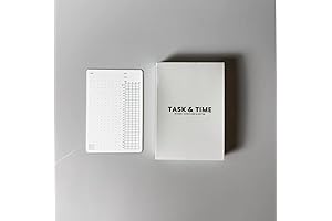 Task & Time Cards: Minimal Desk Setup Essentials