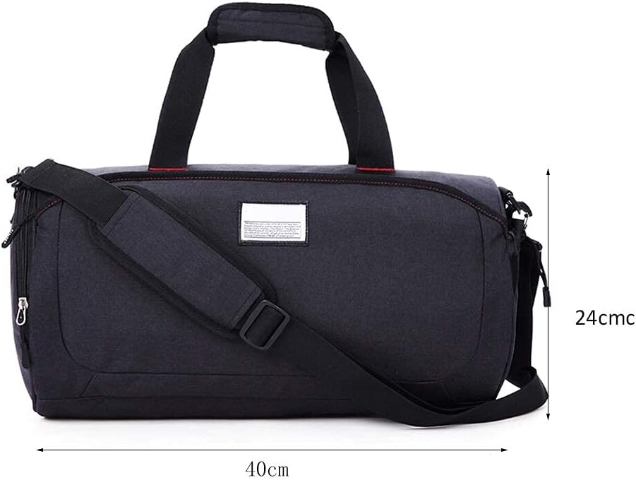 Fitness Bag Men's Training Sports Shoulder Bag Luage Football Short-Distance Cylinder Travel Handbag