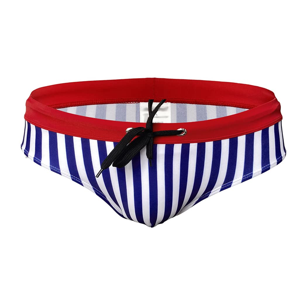 Bañador para Hombre, Bañador de Natación Slip Traje de Baño de Secado Rápido Moda Shorts Swimming Calzoncillos YK35 Tamaño M-2XL