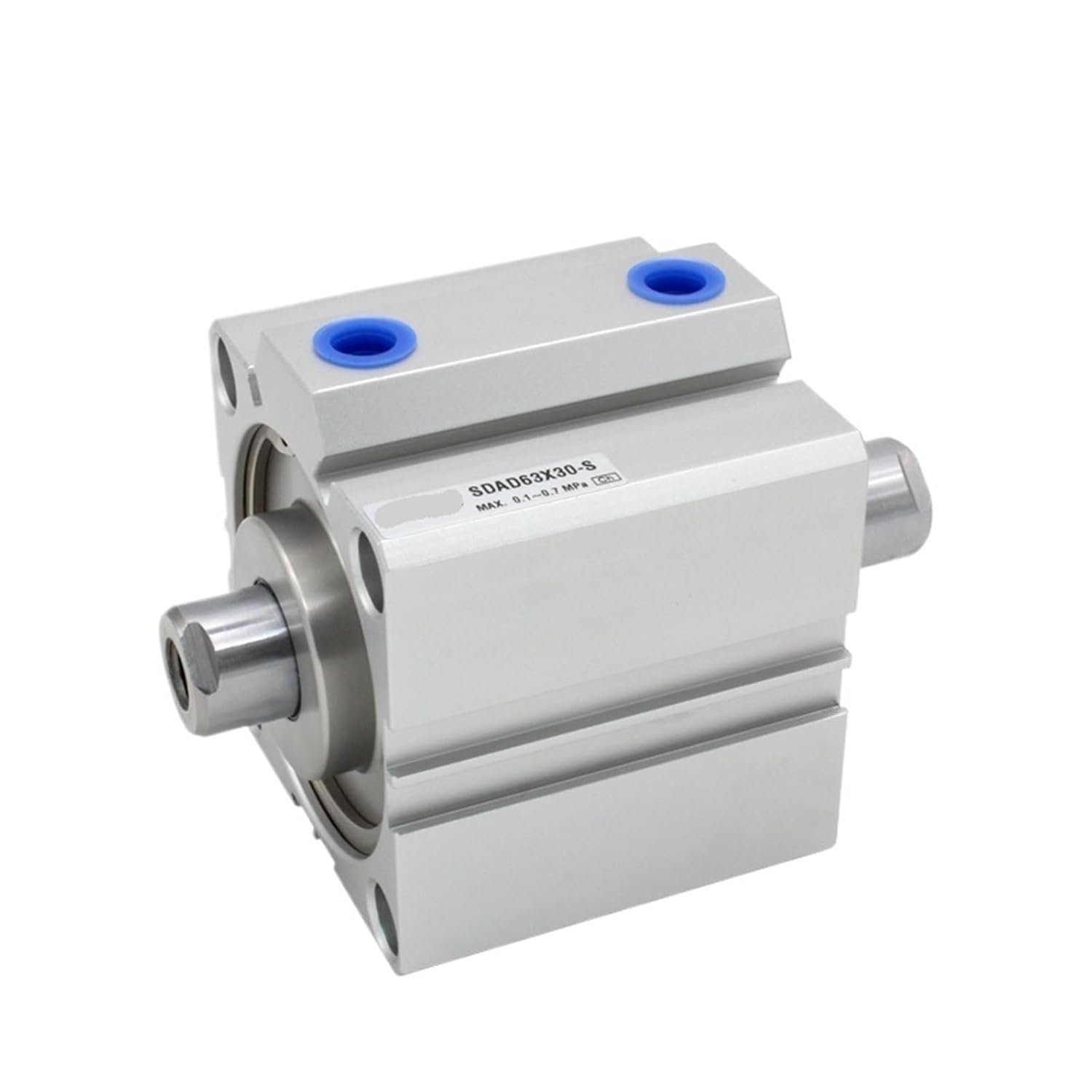 SDAD25 Series Double Rod Compact Cylinder SDAD25x25 SDAD25X40-B SDAD25X50-S SDAD25X20-S-B(SDAD25X80,-B(Male Thread))