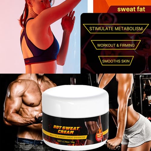 2 Pcs Sweat Cream for Belly Fat