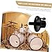 VANZACK -hat Cymbal Stand Holder Plastic Support Base for Jazz Drums Easy Installation Cymbal Accessory for Percussion Players and Drum