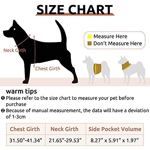 MIGOHI Dog Camping Hiking Travel Backpack, Durable Doggy Saddle Bag Rucksack with 2 Side Pockets Breathable Pet Pack for… - Image 2
