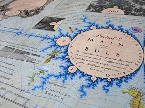 Vista 2 de Bill Tavis Mandelmap - Póster fractal (36 x 24 pulgadas)