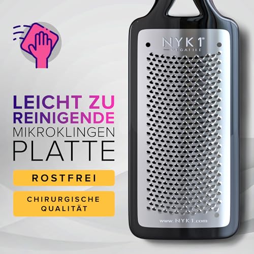 NYK1 ULTIMATIVE Hornhautfeile Hornhautentferner Für Fußpflege | Groß – Ansicht 4