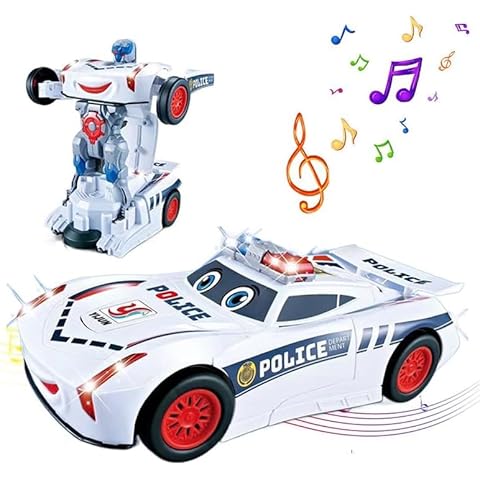 Generic 2024 Electric Transformer Police Car Cover