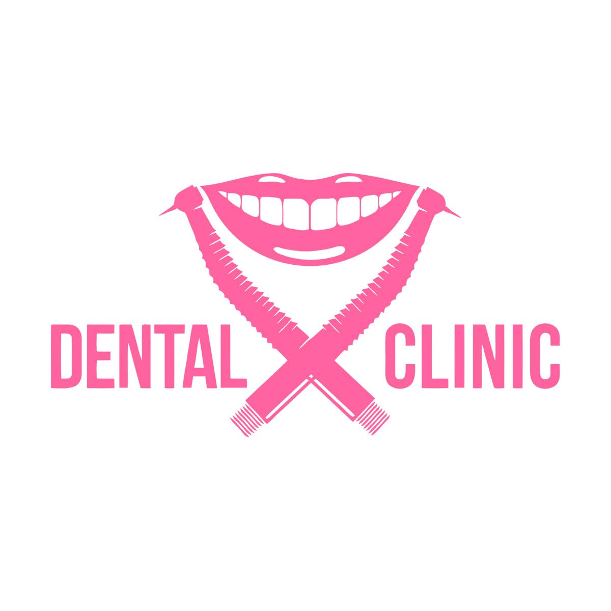 Dental Clinic Wall Decal Tooth Care Vinyl Sticker Art Poster Stomatology Decor Wall Art Mural for Dentistry Small - 29x56cm — image 1