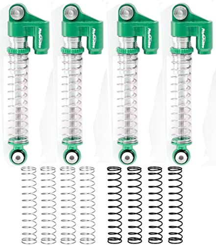 Power Hobbies Axial SCX24 Aluminum Threaded Long Travel Shocks 48mm Micro Rock Crawler (Green)