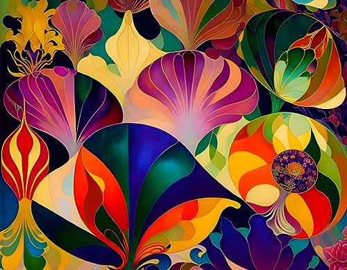 Affiches sur toile décoration murale Les Fleurs Du Mal 58x90cm