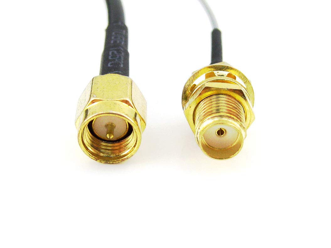 Waveshare GPS External Antenna Ceramics with Amplifier (Include IPX to SMA Adapter Wire)