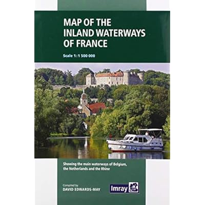 Imray: Map of the Inland Waterways of France: 3