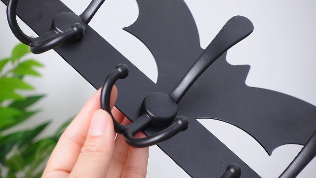 ABOOFAN Gothic Bat Wall Hook For Halloween Decor Versatile Coat And Key Rack For Entryway Bathroom Kitchen And More Unique Decorative Design - View #7