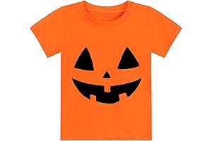 Boys Pumpkin T-Shirt for Halloween