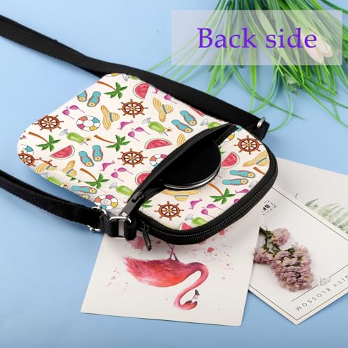 XYANFA Cruise Crossbody Bag Cruise Ship Essentials Cruise Lover Gift Vacation Trip Travel Gift Cruising Purse Sling Bag4