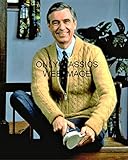 OnlyClassics MISTER FRED ROGERS 8X10 PHOTO CHILDREN NEIGHBORHOOD TROLLEY TELEVISION SHOW 5136