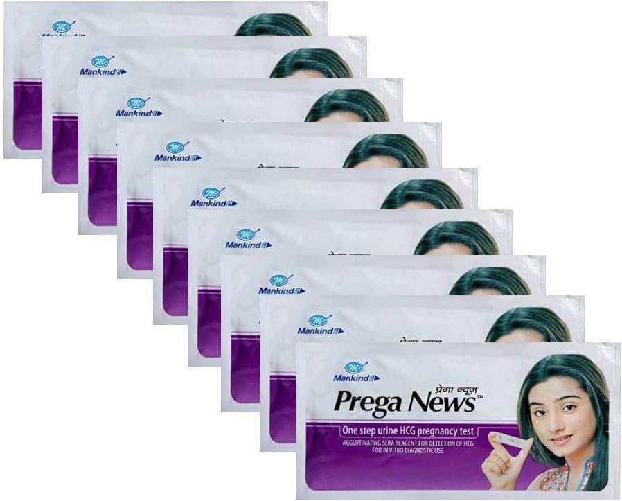 Mankind Prega news combo of 9 Pregnancy Test Kit (9 Tests)