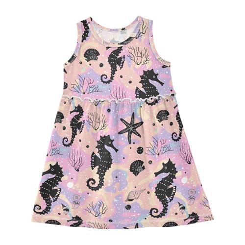 senya Sleeveless Summer Dress Shell Girls Skirt Dresses