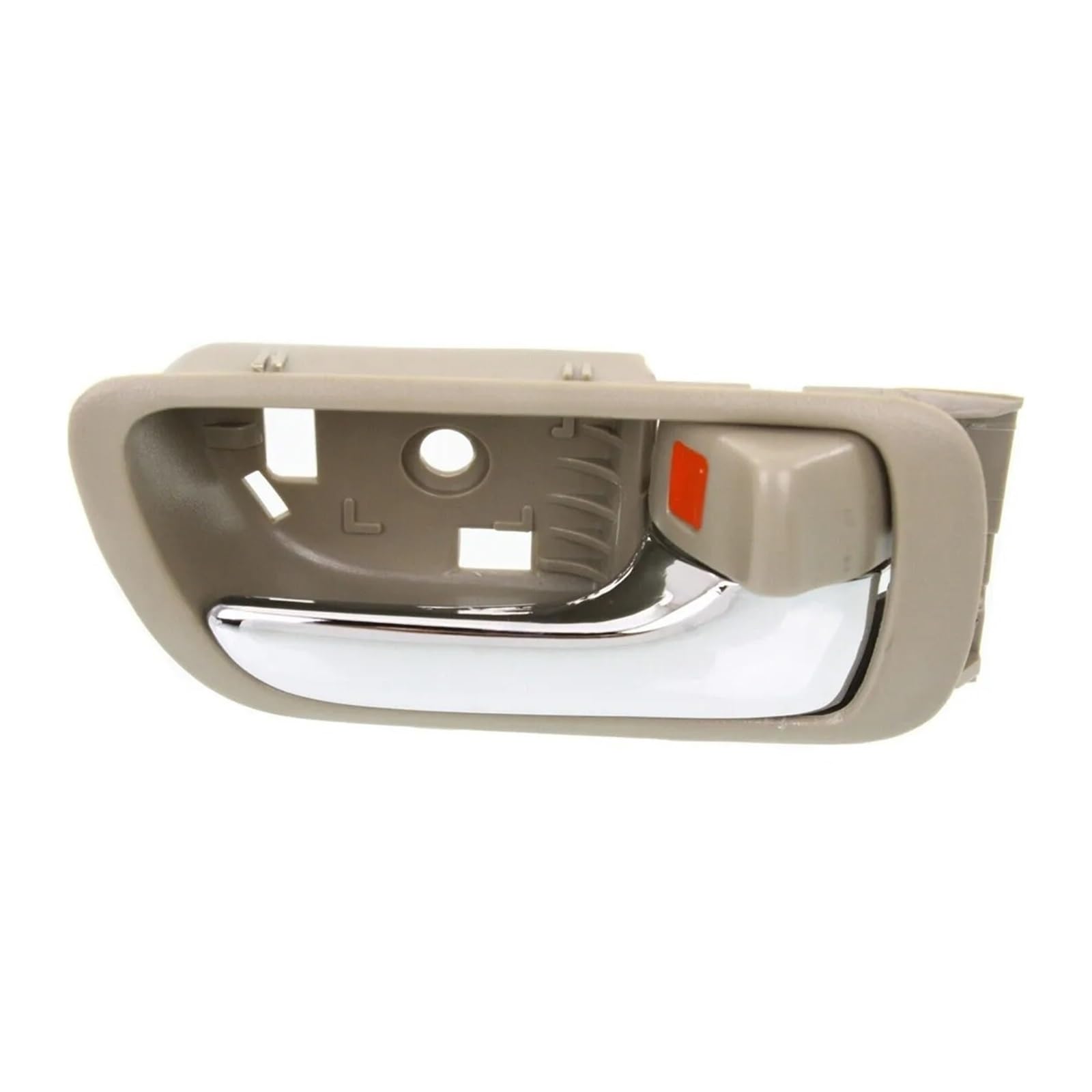 Hljnlvbn Beige Right 1Pcs Door Handle For Toyota For Camry 2002 2003 2006 Interior Door Handle Front Or Rear Chrome No Inner Lid