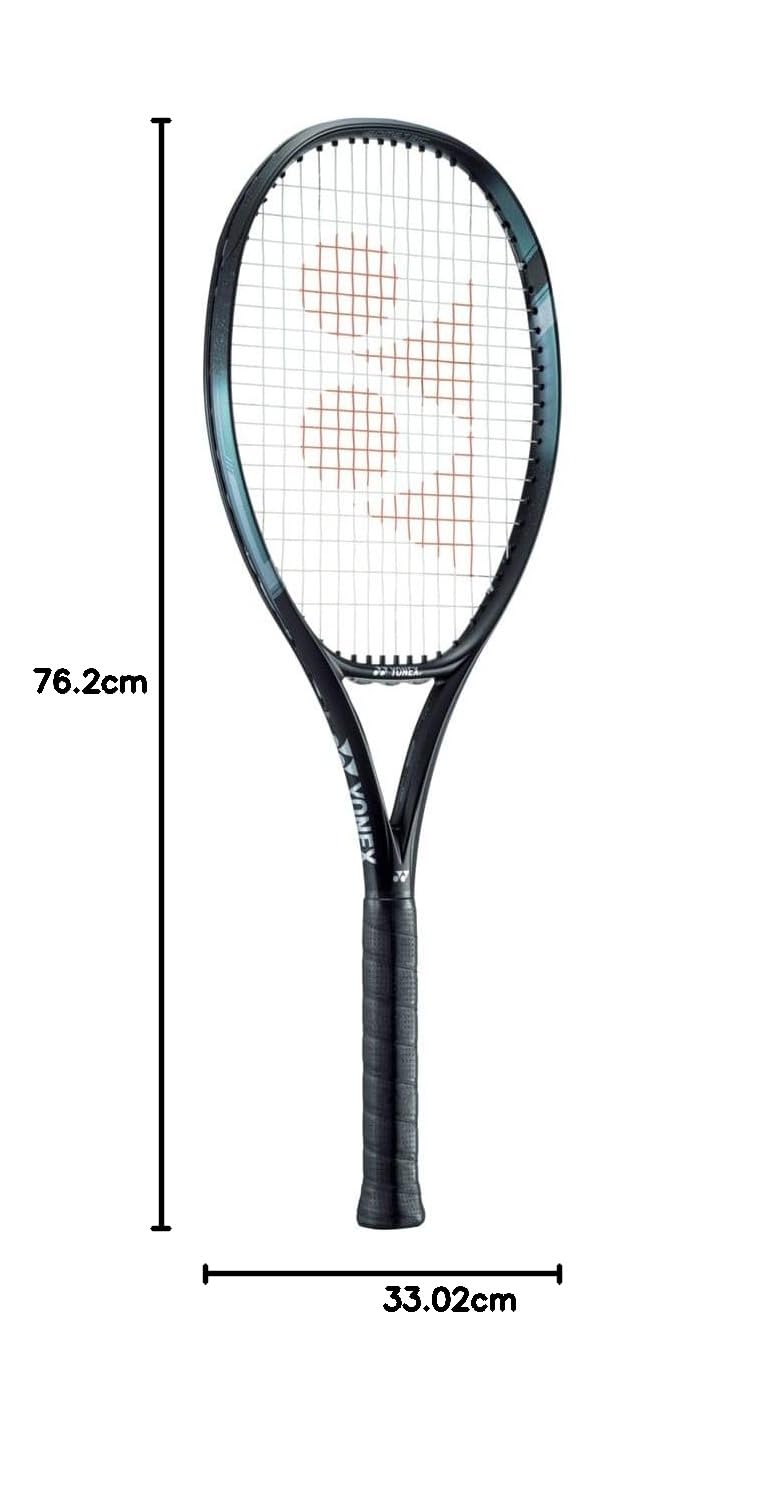Yonex EZONE 100 Aqua Night Black Tennis Racquet (7th Gen) (4 3/8