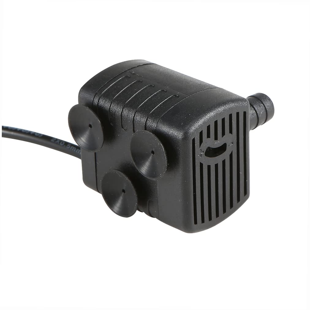 Fontaine Solaire Decdeal 7V 1,4W – Pompe à Eau 150-170 L/H Avec 6 Buses – Jardin, Étang, Bain Oiseaux, Décoration Extérieur