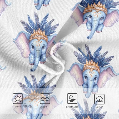 Girls Underwear Soft Cotton Cute Elephants Kids Panties in Sizes 2/3t, 4t, 5t, 6 and 83