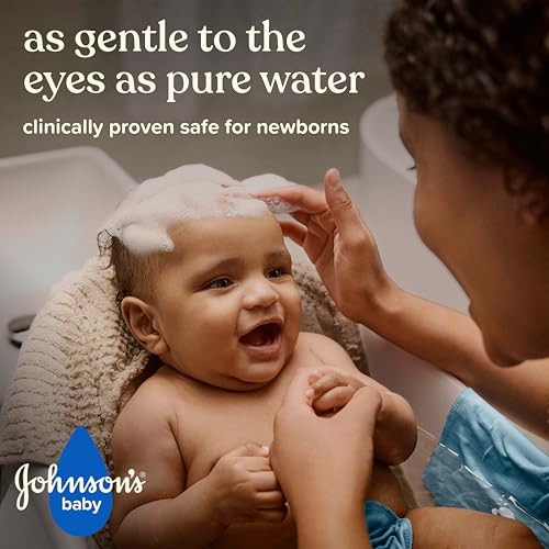 Image of Johnson's Baby Head-To-Toe 2 in 1 Tear Free Wash & Shampoo with Aloe Vera and Vitamin B5, Safe and Gentle for Newborns and Delicate Skin, Hypoallergenic and pH Balanced, 27.1 Fl Oz