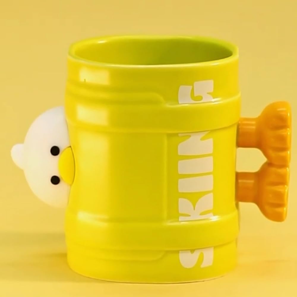 tazze in ceramicatazze creative ragazze carinetazze fresche ufficiotazze da caffè uniche tazza da tè per la casa regalo di festa per adolescenti450ml/15.22oztazza di arte latte anatroccolo tazz