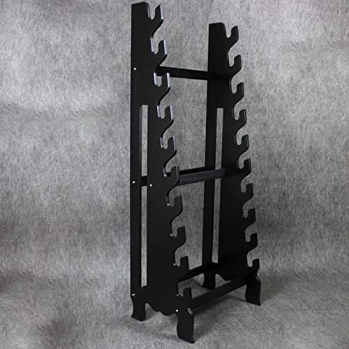 Présentoir à épées et support Katana en bois avec rangement au sol vertical