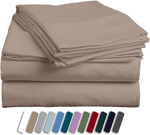 Miniatura 2 de Bunny's Home Juego de sábanas Queen de 1000 hilos, bolsillo extra profundo de 17 pulgadas, 100% algodón egipcio, 4 piezas, sábanas refrescantes y